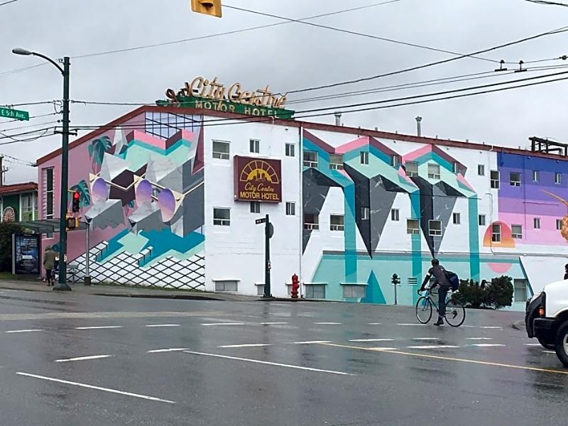 City Centre Motel Vancouver Exteriör bild